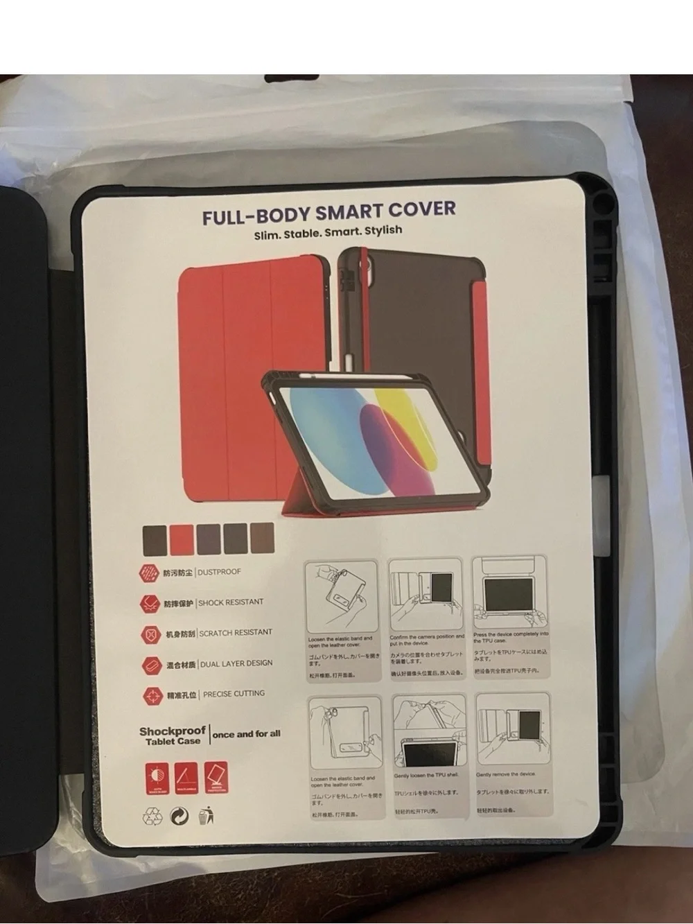 HXCASEAC Tablet Protective Case For iPad Pro 13 Inch